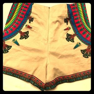 High waisted dress shorts